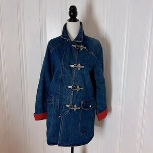 Vintage POLO RALPH LAUREN denim & metal clasp jacket